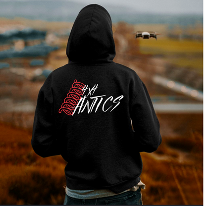 UNISEX HOODIE RED LOGO