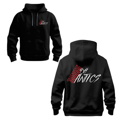 UNISEX HOODIE RED LOGO