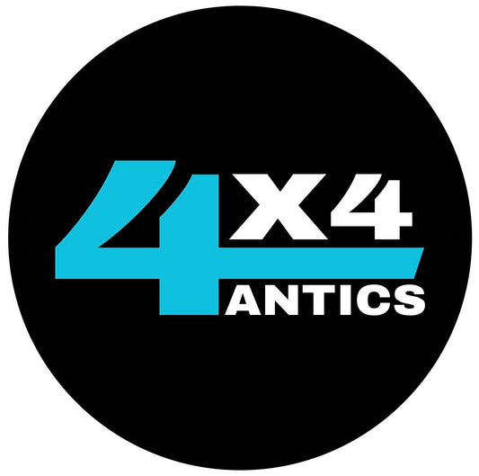 4X4 ANTICS ROUND STICKER