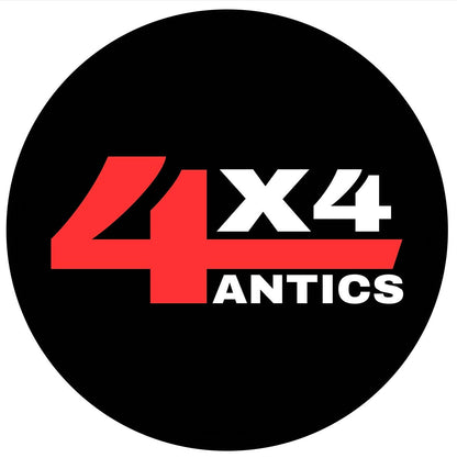 4X4 ANTICS ROUND STICKER